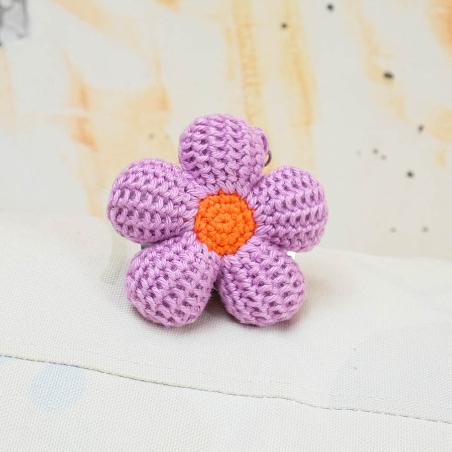 Handmade Flower Keychain