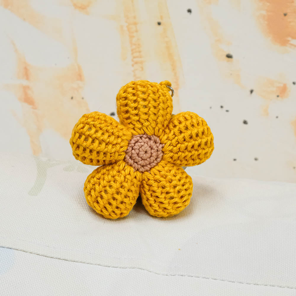 Handmade Flower Keychain