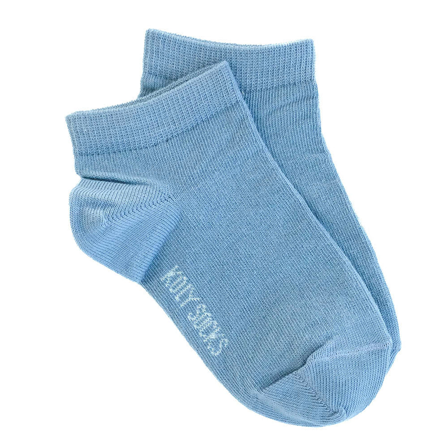 Plain boys ankle socks