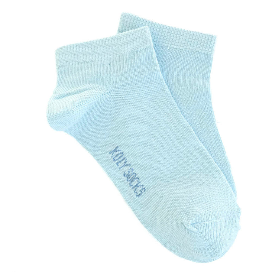 Plain boys ankle socks