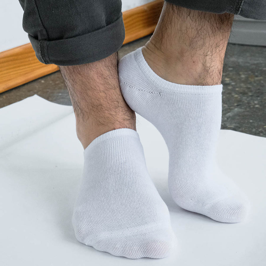 Basic White Short Ankle Socks