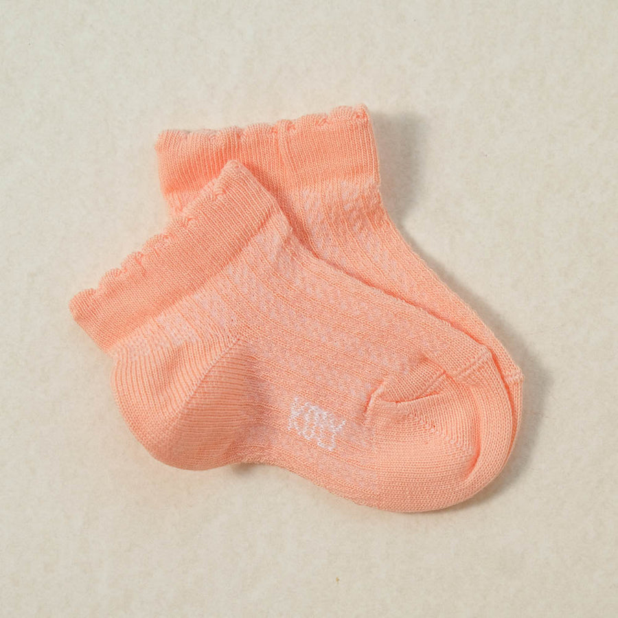 Jacquard ankle socks