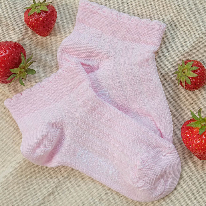 Jacquard ankle socks