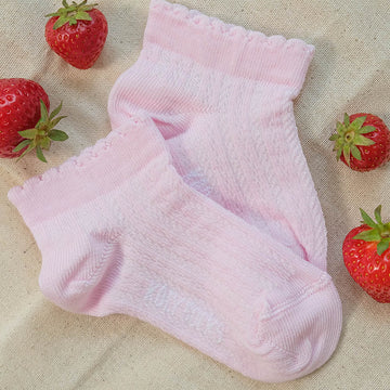 Jacquard ankle socks