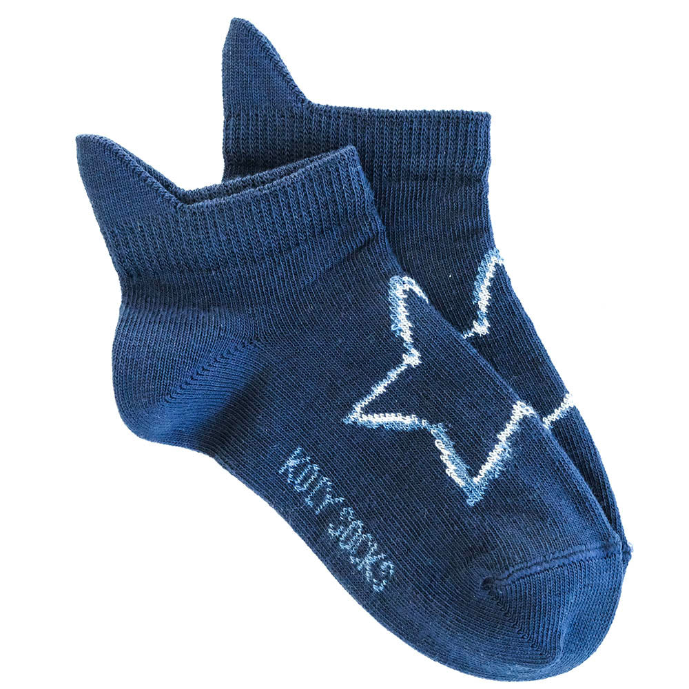 Star Ankle Socks with tongue