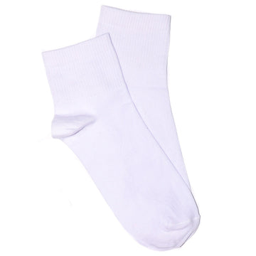 White Sport Short Socks