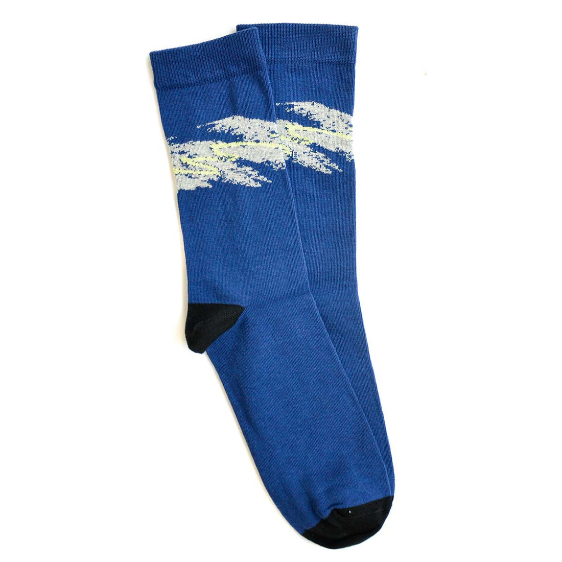 Graffiti Blue Socks