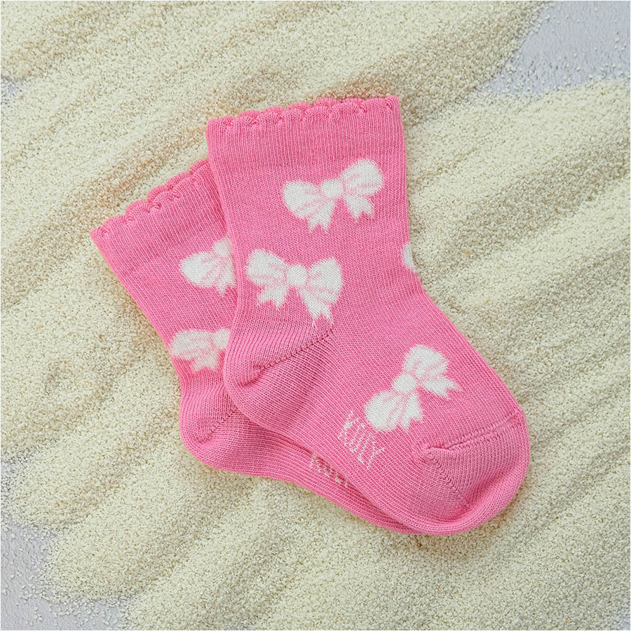Pink Bow socks